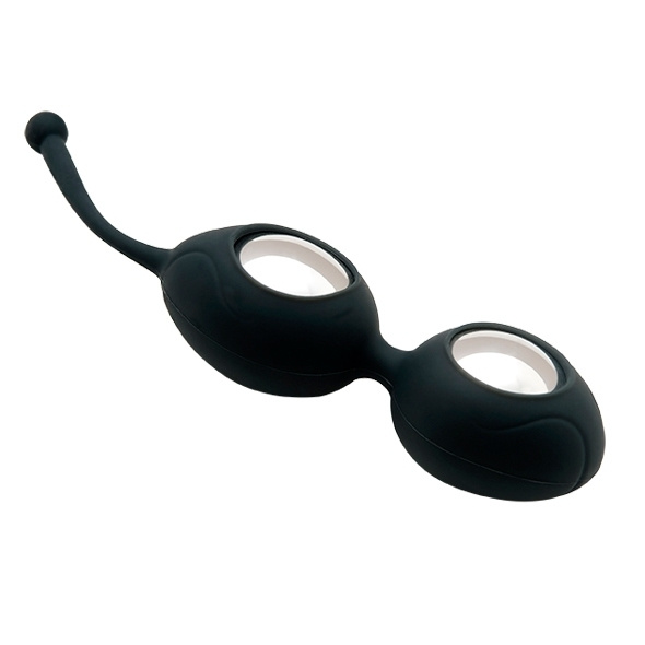 Kulki gejszy czarne Delicious Pleasure Silicone Pleasure Balls spod znaku Fifty Shades of Grey