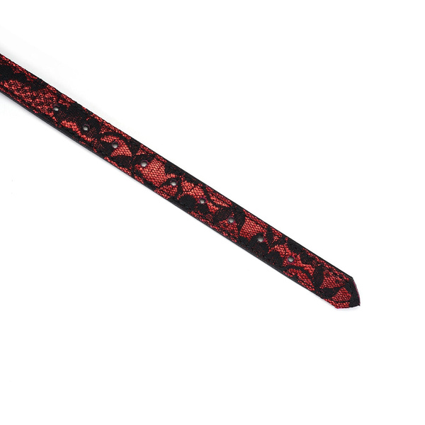 Liebe Seele Victorian Garden Lace and Velvet Blindfold