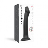 Wyjątkowo miękkie dildo Strap-on-me Silicone Bendable Dildo Double Density L Black