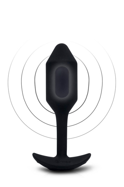 Vibrating Snug Plug 2 Black b-Vibe