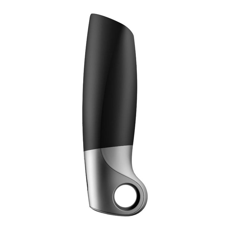 Wibrujący masturbator ze sterowaniem przez aplikację Satisfyer Power Masturbator Black Silver