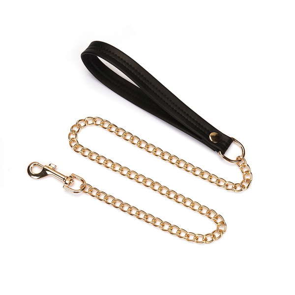 Liebe Seele Black Organosilicon Collar with Leash