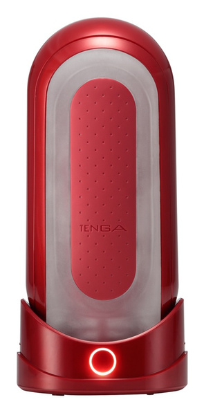 Мастурбатор з підігрівачем Flip 0 Red Warmer Package Tenga