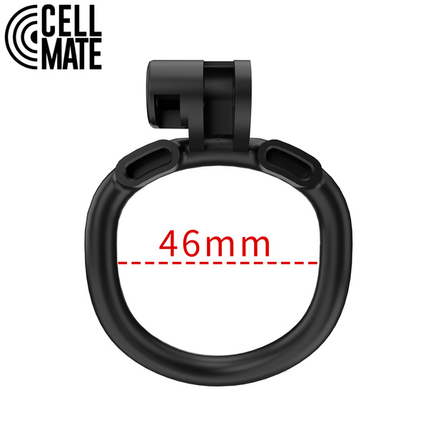 Пас цноти Centurion Chastity Cage Black Size 4 CELLMATE