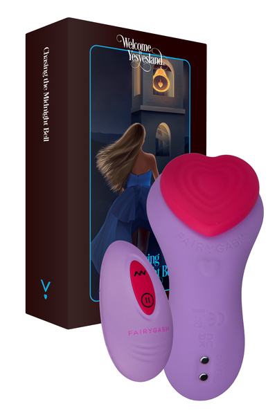 Інтимний масажер Heartgem фіолетовий FairyGasm