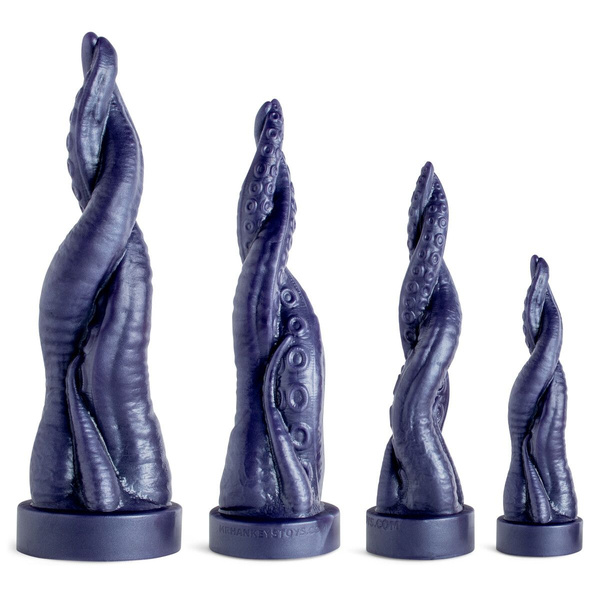 Ділдо Davy's Tendrils Soft Metallic Purple Vac XS Mr Hankeys