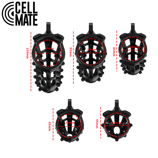 Пас цноти FlexiSpike Chastity Cage Size 3 CELLMATE