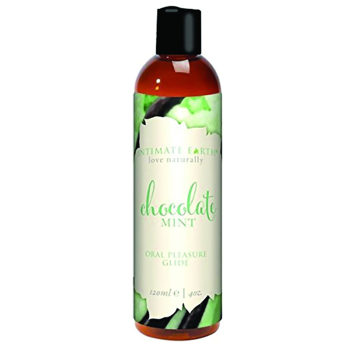 Intimate Earth Chocolate Mint Oral Pleasure Glide jadalny lubrykant czekolado-miętowy 120ml