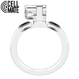 Guardian Chastity Cage Clear Size 4 CELLMATE