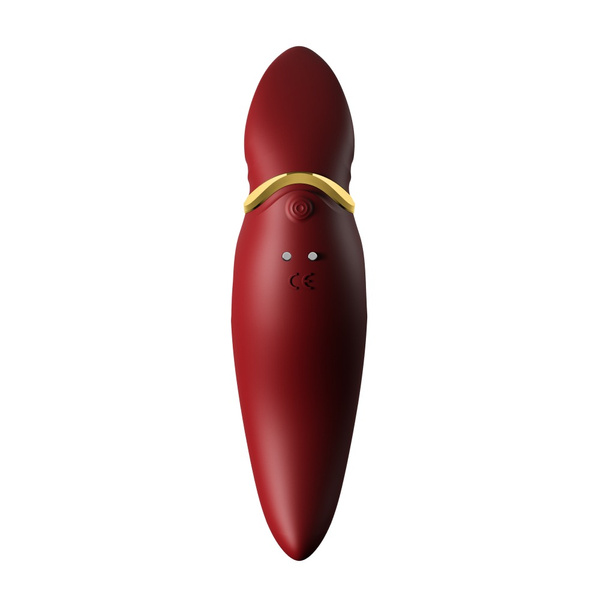 Multifunctional Spot Vibrator Hero Wine Red Zalo