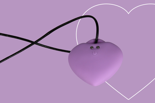 Інтимний масажер Pleasurestone фіолетовий FairyGasm