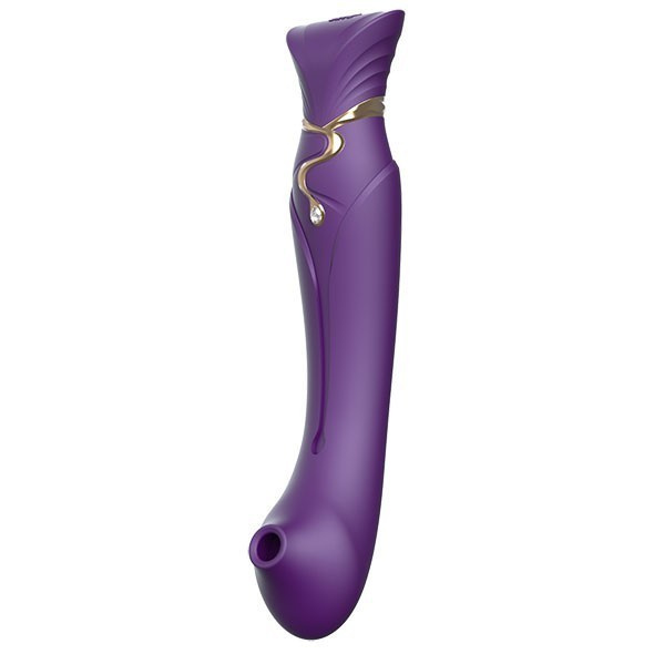 Zalo Legend Queen Set G-Spot Pulse Wave Vibrator Twilight Purple