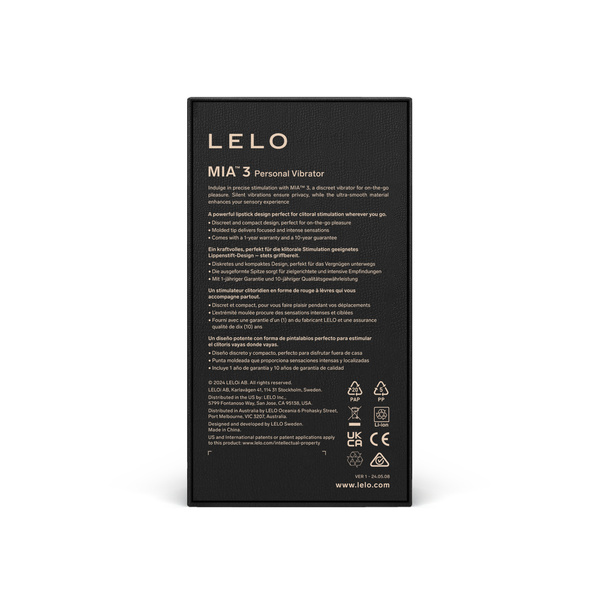 Wibrator Mia 3 Black Lelo