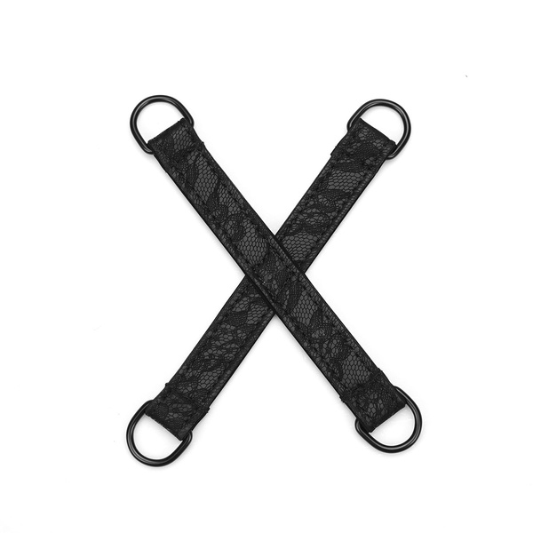 Liebe Seele Black Lace and Neoprene 11pcs Bondage Kit 