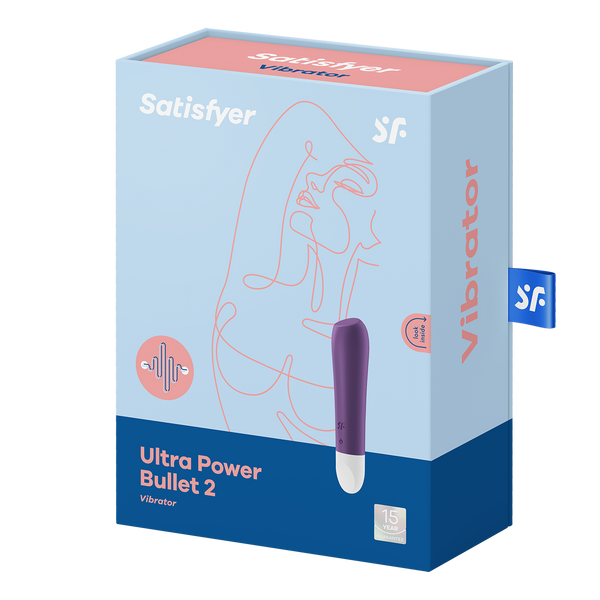 Mini wibrator do punktowej stymulacji Satisfyer Ultra Power Bullet 2 Violet