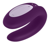 Wibrator dla par z aplikacją Satisfyer Double Joy Violet