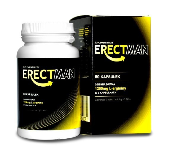 ERECTMAN капсули для ерекції 60 капсул