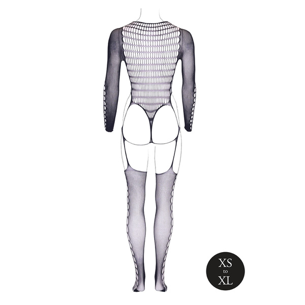 Боді Kalyke Xxiii з водолазкою чорне Os Le Désir