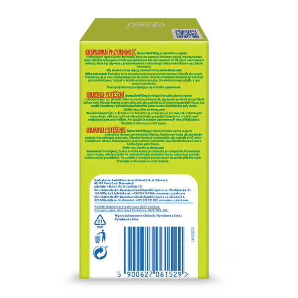 Вібруюча накладка Play Little Devil Durex