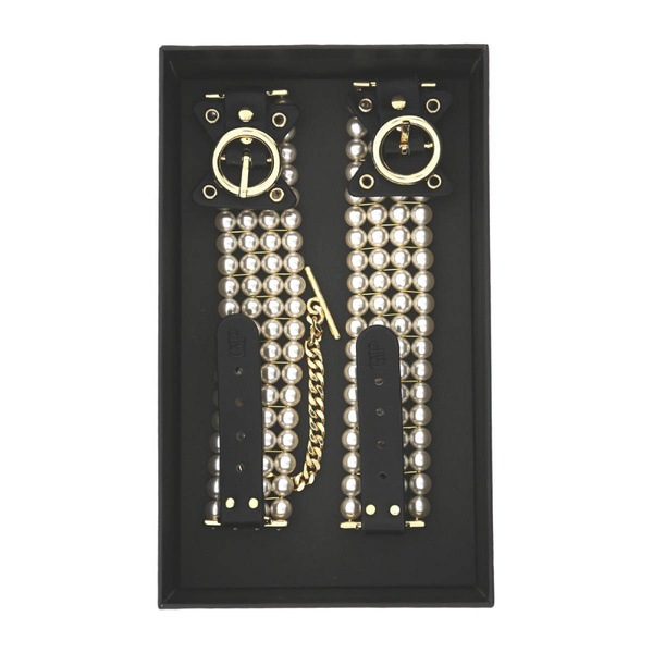 Наручники на щиколотки BDSM Ballroom Pearl Ankle Cuffs Guilty Pleasure