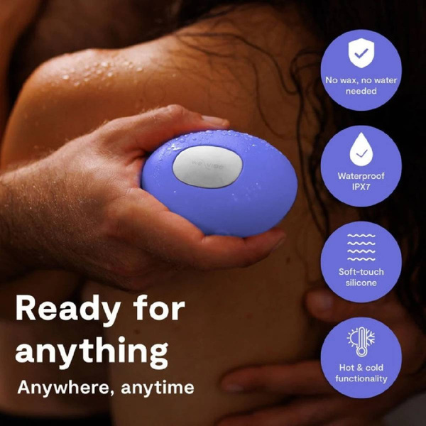 Wibrator z funkcją grzania i chłodzenia Temp Lavender Blue We-Vibe