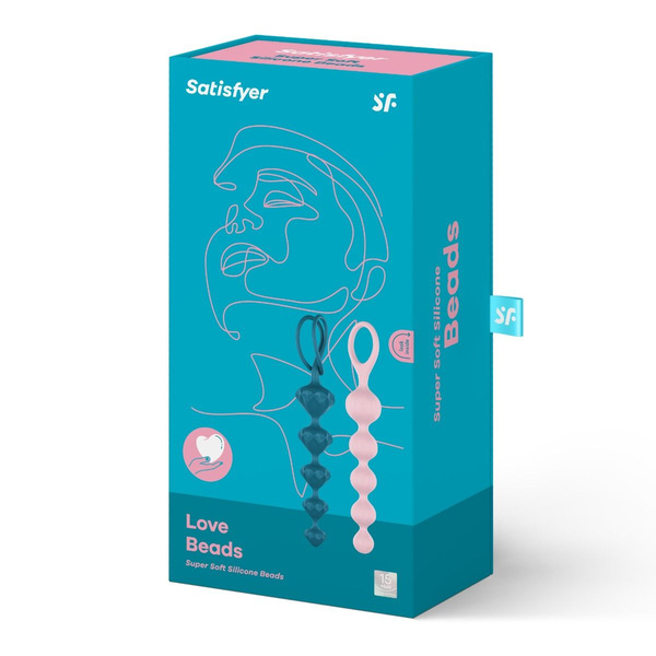 Zestaw koralików analnych Satisfyer Love Beads Colored