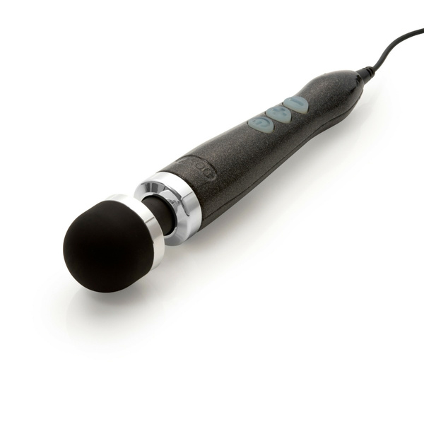 Wibrator Różdżka Die Cast 3 Disco Black Doxy