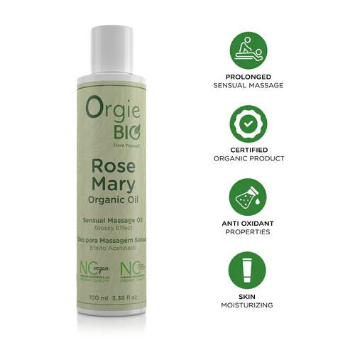 Масажне масло Bio Rosemary Organic Oil 100Ml Orgie