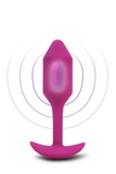 B-VIBE VIBRATING SNUG PLUG 2 ROSE