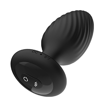 Анальний пробка Tornado Butt Plug Medium Black Nexus