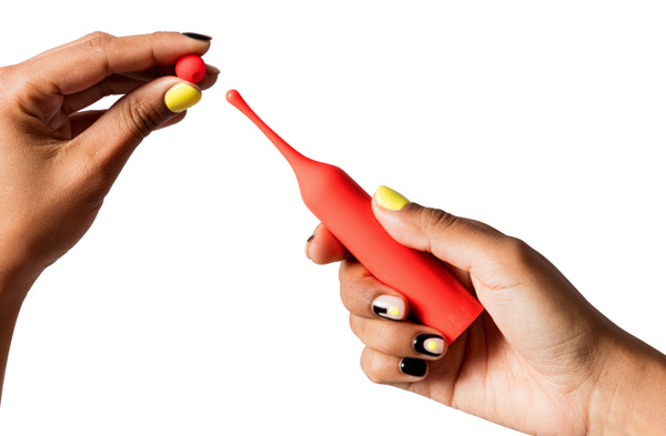 Стимулятор клітора з змінними насадками Pop Romp