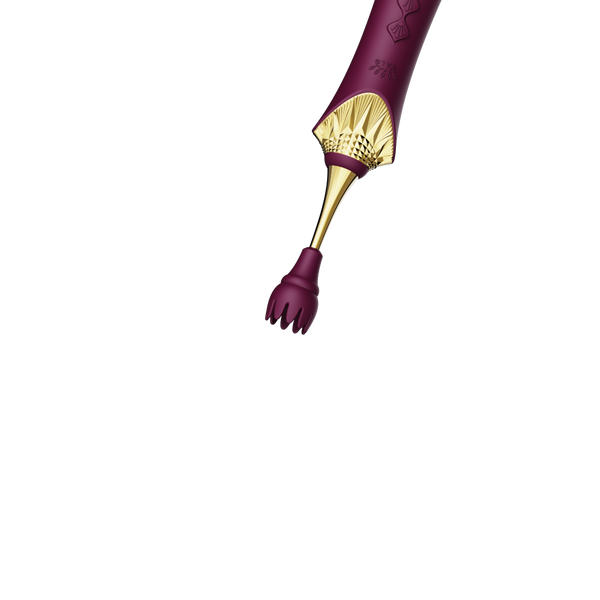 Багатофункціональний Вібратор Bess 2 Velvet Purple Zalo