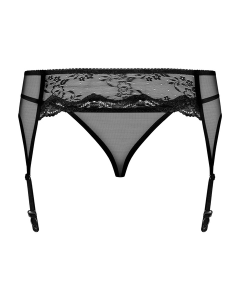 Pas Do Pończoch Ze Stringami Charms S/M Obsessive