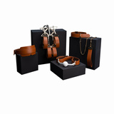 LOCKINK Bondage & Restraint Set Brown