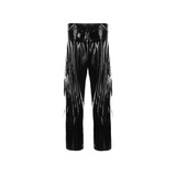  Baggy pants made of lack Black XL HellRider