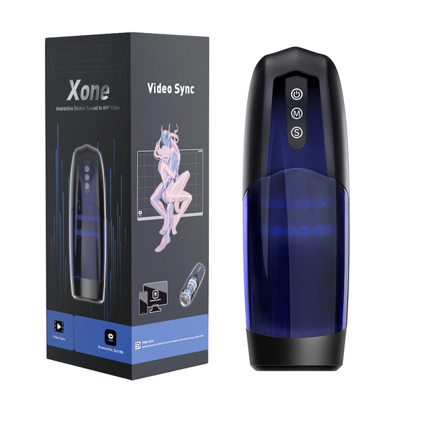 Masturbator sterowany aplikacją Magic Motion Xone Blue