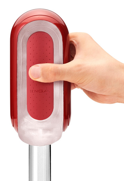 Masturbator Z Podgrzewaczem Flip 0 Red Warmer Package Tenga