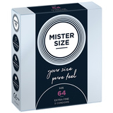 Mister.Size 64 mm Condoms 3 Pieces