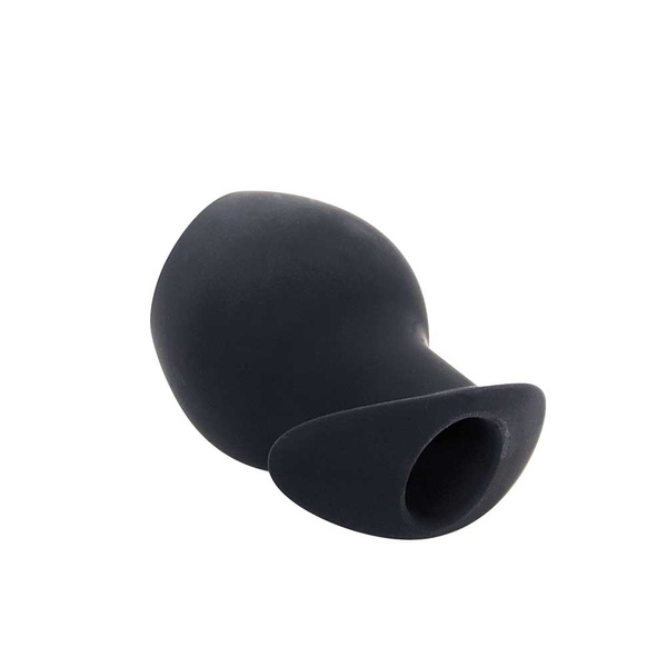Chalice Silicone Tunnel Plug Black XL Brutus