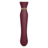 Zalo Legend Queen Set G-Spot Pulse Wave Vibrator Wine Red