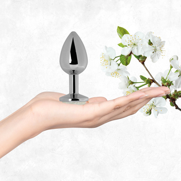 Korek Analny Z Czystym Kwarcem Butt Plug Clear Quartz La Gemmes