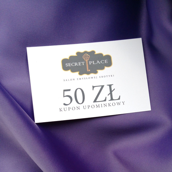 Подарунковий сертифікат 50 zł