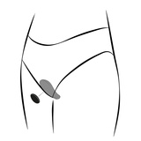 Stymulator łechtaczki Moxie+ Satin Black We-Vibe