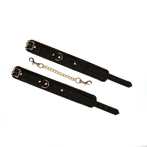  Liebe Seele Boudoir Amor Black Ankle Cuffs