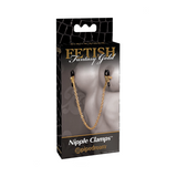 Затискачі на соски Fetish Fantasy Chain Nipple Clamps Pipedream