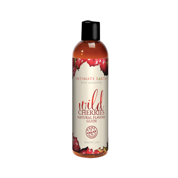 Intimate Earth water based lubricant Wild Cherries Flavored 60ml