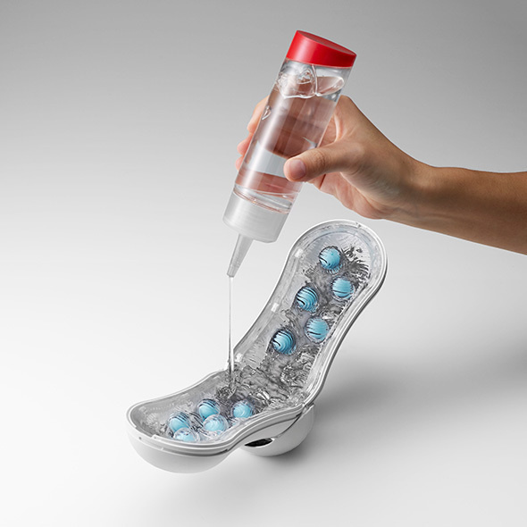 Masturbator Flip Orb Blue Rush Tenga