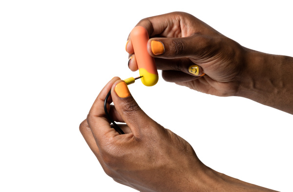 Riot Orange Bullet Vibrator Romp