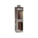 Dildo 28Cm King Cock Elite Dual Density Silicone Cock Brown Pipedream