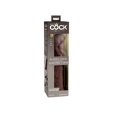 King Cock Dildo Elite 11"Dual Density Silicone Cock Brown